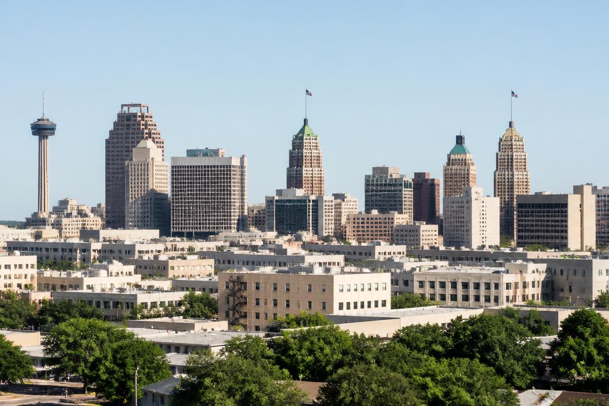 San Antonio, Texas downtown skyline